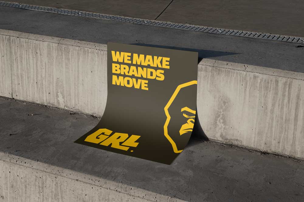 Branded floor mat